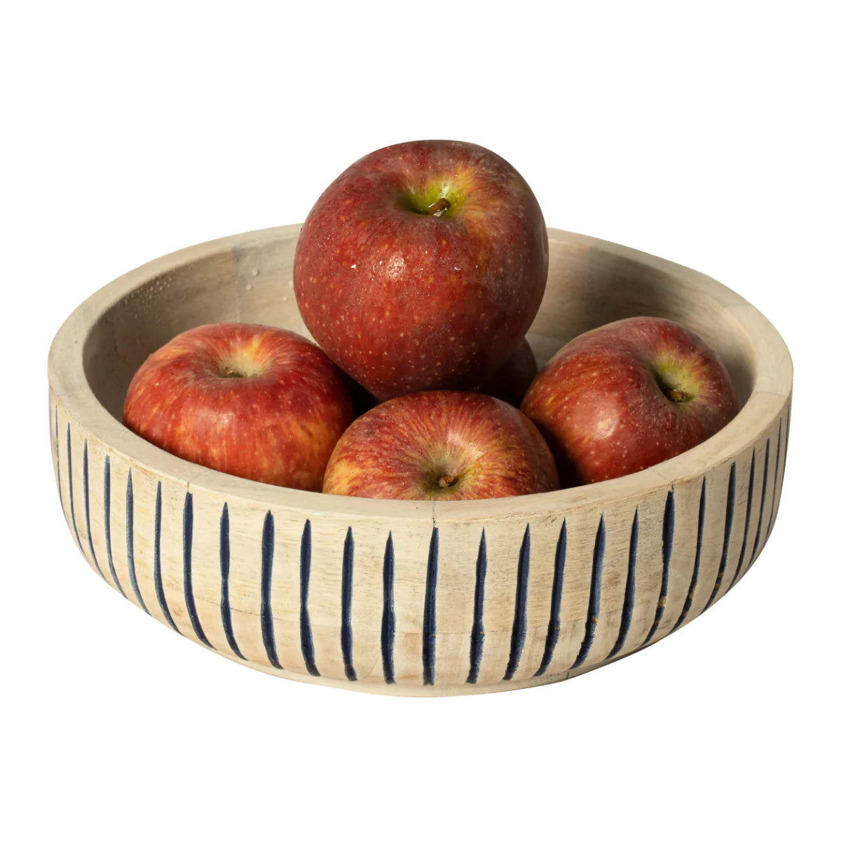 Boho Rustic Wooden Handcrafted Fruit Bowl.