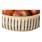 Boho Rustic Wooden Handcrafted Fruit Bowl.