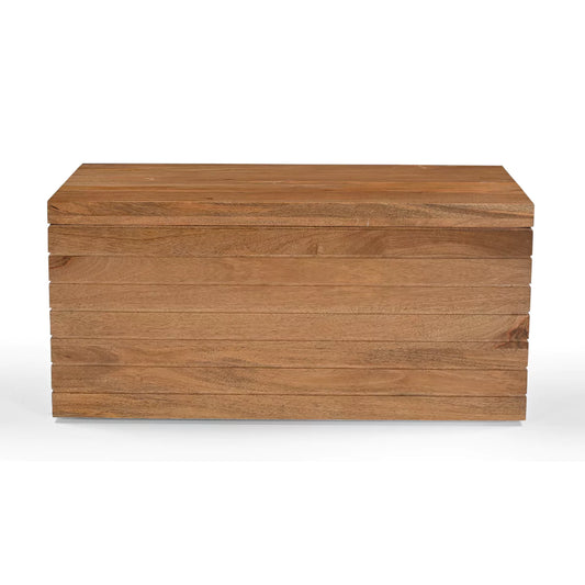 Censtor Modern Solid Wood Center Table with Storage