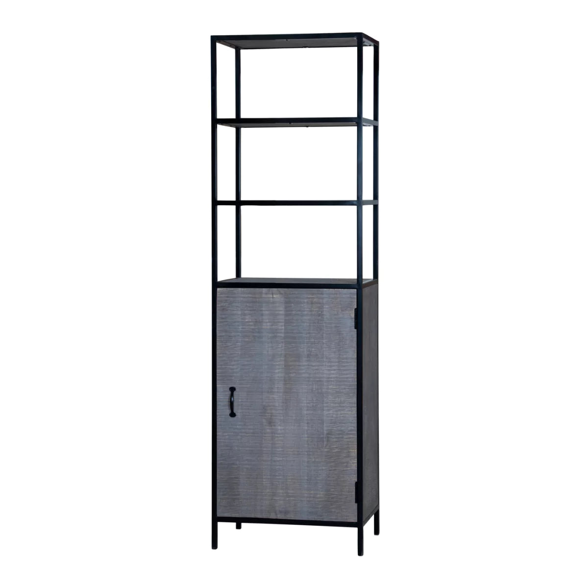 Grey Aara Single Door Wardrobe