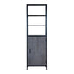 Grey Aara Single Door Wardrobe