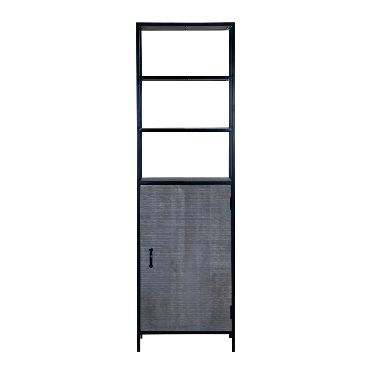 Grey Aara Single Door Wardrobe