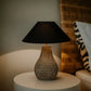 Noctura Rustic Modern Natural Wooden Lamp With Bulb (Without Shade)