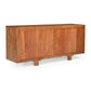 Rylith Large Solid Wood 4 Door Sideboard Cabinet