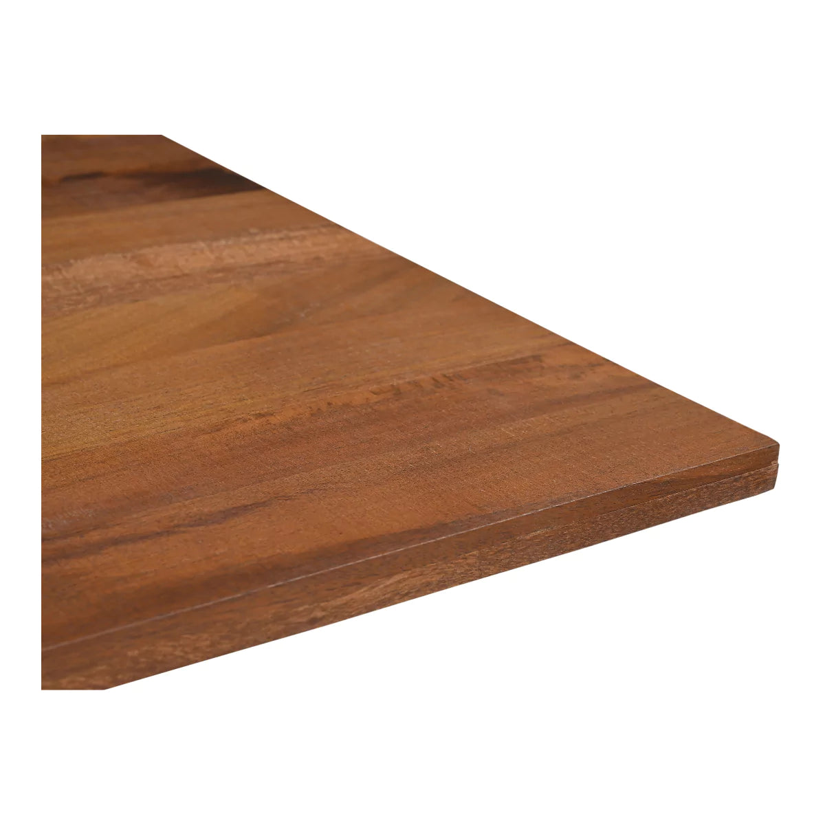 Solvix Dark Brown Mango Wood Square Cafe, Bistro, Restaurant & Bar Table for 4.