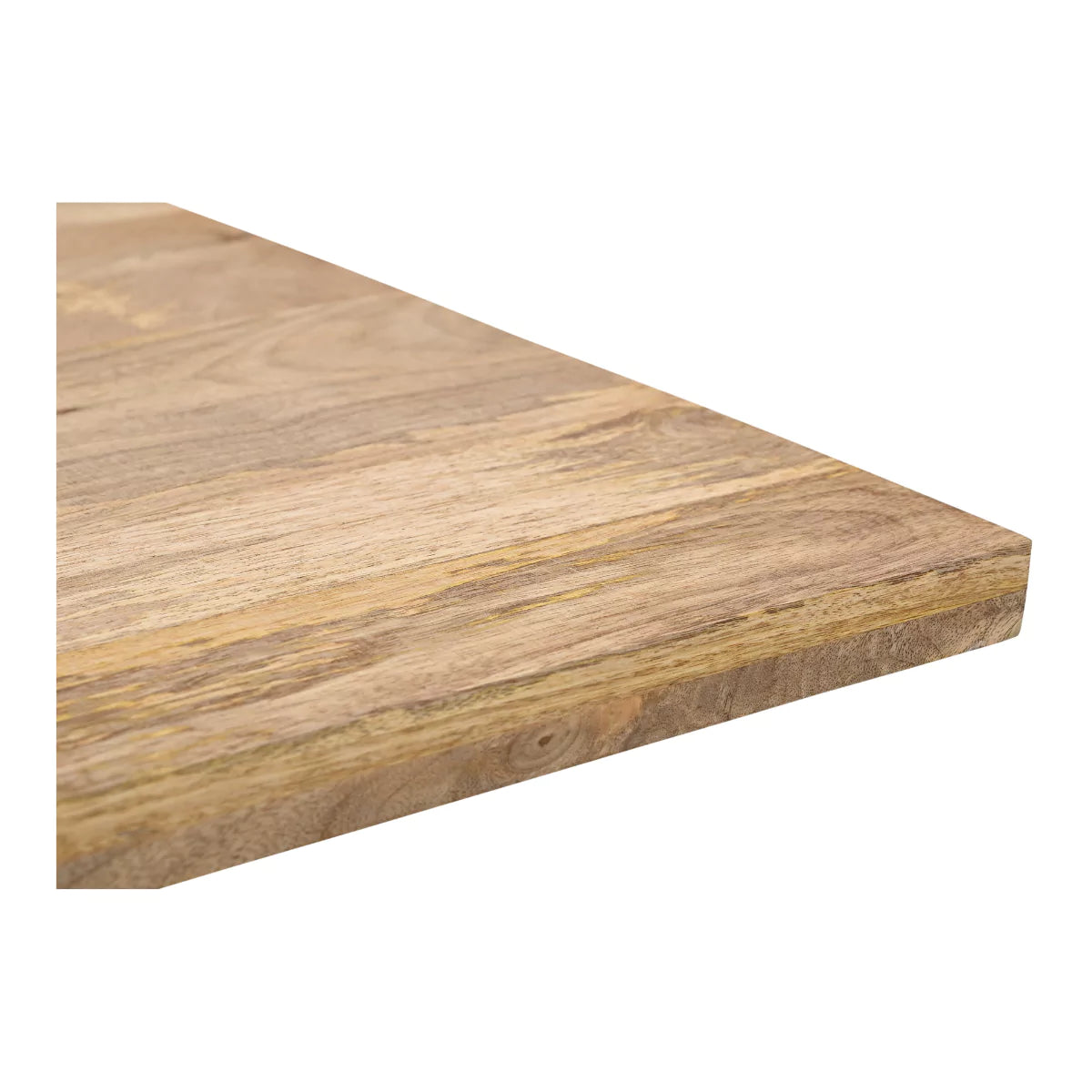 Solvix Natural Mango Wood Square Cafe, Bistro, Restaurant & Bar Table for 4.