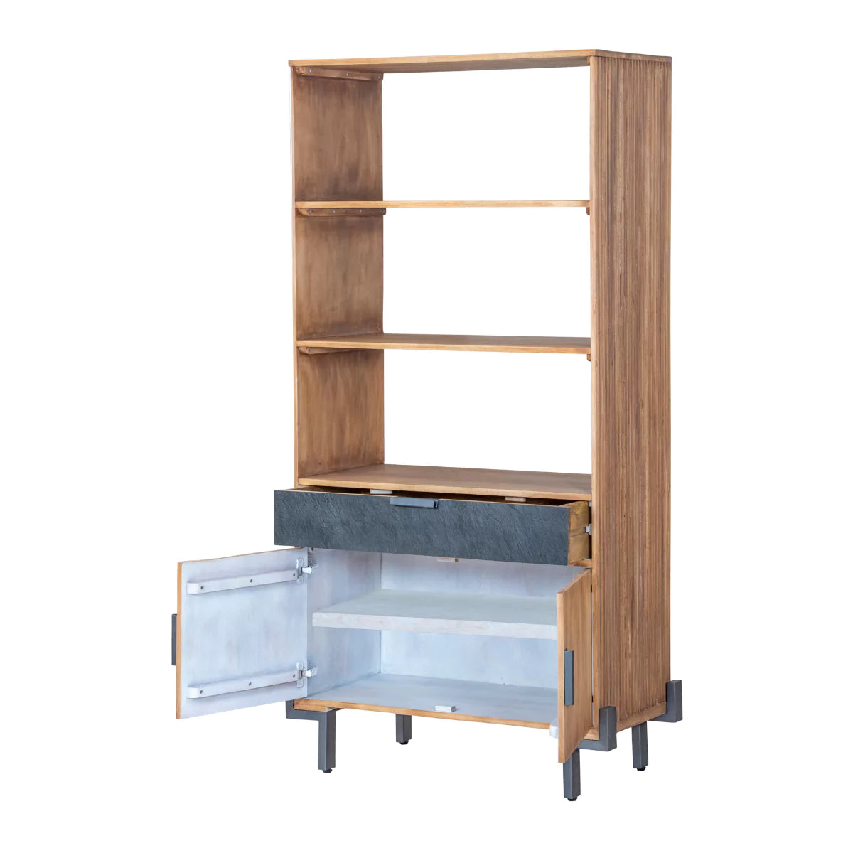 Trilona Bookshelf With Doors