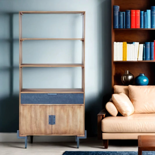 Trilona Bookshelf With Doors