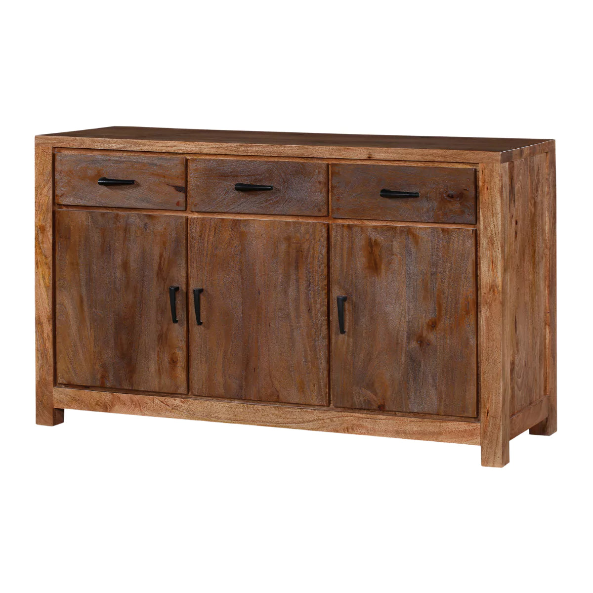 Zyvaan 3 Drawer 3 Door Sideboard Cabinet